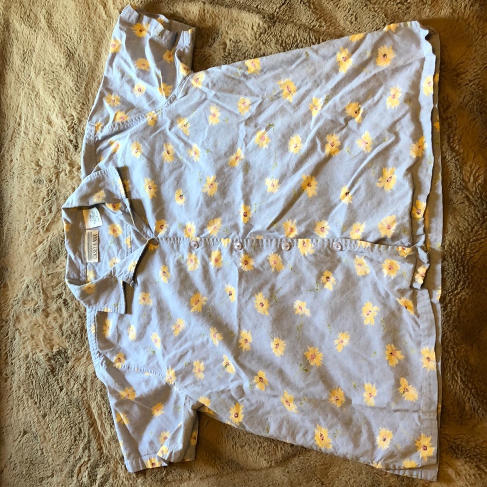 Floral Button Down